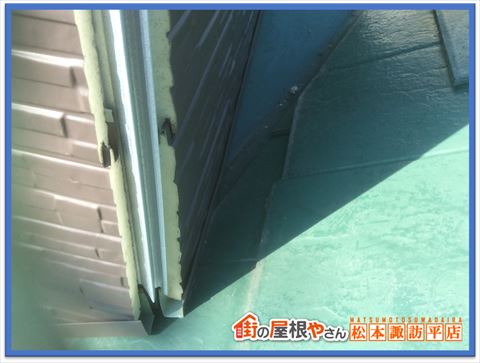 松本市レンガ張り煙突補修